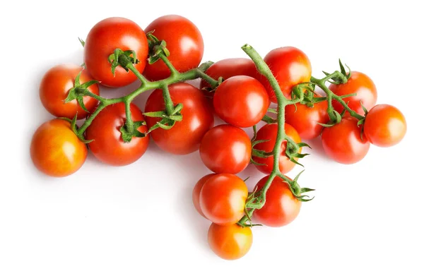Fresh Tomatoes Green Leaves Tomato Vegetables Brunch Vege — Stock Photo, Image