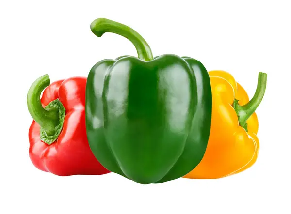 Fresh Pepper Vegetables Red Green Yellow Organic Natural Royalty Free Stock Photos
