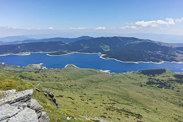 Increíble Paisaje Verano Montaña Rila Cerca Del Embalse Belmeken Bulgaria — Foto de Stock
