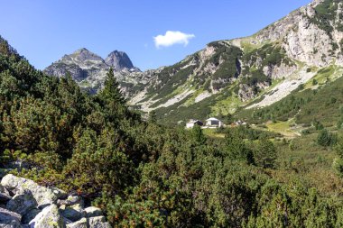 Rila Dağı inanılmaz manzara yakın korkunç göl, Bulgaristan