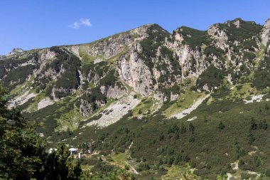 Rila Dağı inanılmaz manzara yakın korkunç göl, Bulgaristan