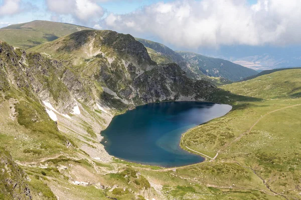 Дивовижний Краєвид Рильської Гори Навколо Семи Озер Рили Болгарія — стокове фото