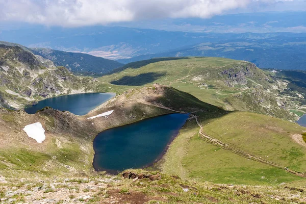Increíble Paisaje Montaña Rila Alrededor Los Siete Lagos Rila Bulgaria —  Fotos de Stock