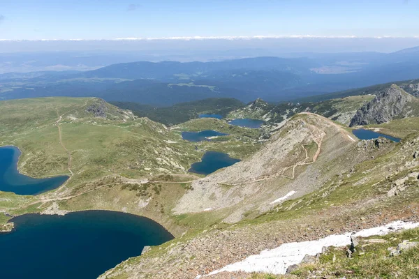 Amazing Landscape Rila Mountain Seven Rila Lakes Bulgaria — Stok Foto