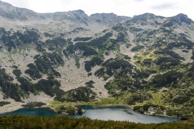 Bulgaristan 'ın Pirin Dağı' ndaki Banderitsa Nehri yakınlarındaki inanılmaz manzara