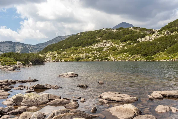 Amazing Landscape Dekat Sungai Banderitsa Pirin Mountain Bulgaria — Stok Foto