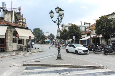 IOANNINA, GREECE - 27 AĞUSTOS 2023: Ioannina, Epirus, Yunanistan