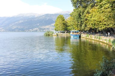 IOANNINA, GREECE - 27 AĞUSTOS 2023: Ioannina, Epirus, Yunanistan