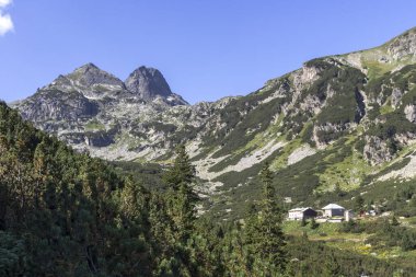 Rila Dağı inanılmaz manzara yakın korkunç göl, Bulgaristan