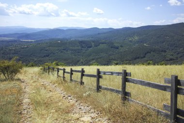 Rudina Dağı, Pernik Bölgesi, Bulgaristan 'ın İnanılmaz Yaz Manzarası