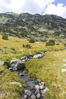 Amazing Landscape of Rila mountain near The Fish Lakes (Ribni Ezera), Bulgaria