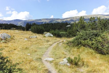 Amazing Landscape of Rila mountain near The Fish Lakes (Ribni Ezera), Bulgaria