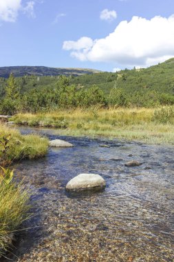 Amazing Landscape of Rila mountain near The Fish Lakes (Ribni Ezera), Bulgaria