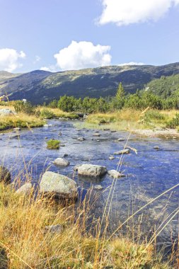 Amazing Landscape of Rila mountain near The Fish Lakes (Ribni Ezera), Bulgaria