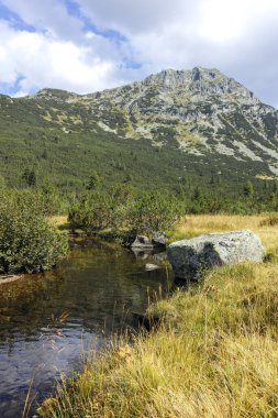 Amazing Landscape of Rila mountain near The Fish Lakes (Ribni Ezera), Bulgaria