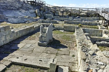 Perperikon arkeolojik alanı kalıntıları, Kırcaali Bölgesi, Bulgaristan