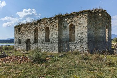 Zhrebchevo Barajı Panoraması, Sliven Bölgesi, Bulgaristan