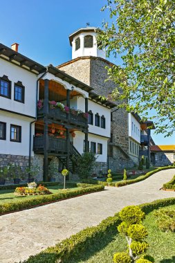 St. Başmelek Michael 'ın Ortaçağ Lesnovo Manastırı ve Lesnovo' nun Aziz Keşiş Cebrail 'i, Probistip bölgesi, Kuzey Makedonya