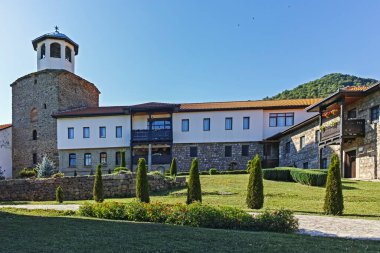 St. Başmelek Michael 'ın Ortaçağ Lesnovo Manastırı ve Lesnovo' nun Aziz Keşiş Cebrail 'i, Probistip bölgesi, Kuzey Makedonya