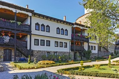 St. Başmelek Michael 'ın Ortaçağ Lesnovo Manastırı ve Lesnovo' nun Aziz Keşiş Cebrail 'i, Probistip bölgesi, Kuzey Makedonya