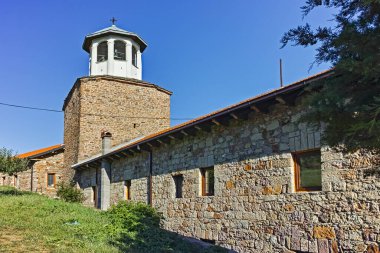 St. Başmelek Michael 'ın Ortaçağ Lesnovo Manastırı ve Lesnovo' nun Aziz Keşiş Cebrail 'i, Probistip bölgesi, Kuzey Makedonya