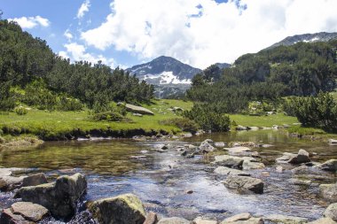 Amazing Summer view of Pirin Mountain around Banderitsa River, Bulgaria