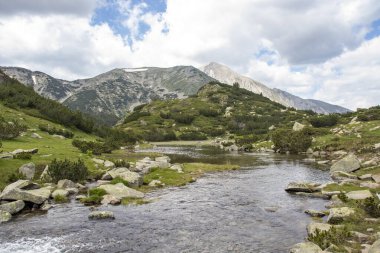 Amazing Summer view of Pirin Mountain around Banderitsa River, Bulgaria