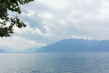 VEVEY, SWitzERLAND - 19 Haziran 2023: Vevey, Vaud Kantonu, İsviçre