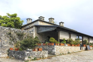 IOANNINA, GREECE - 27 AĞUSTOS 2023: Ioannina, Epirus, Yunanistan