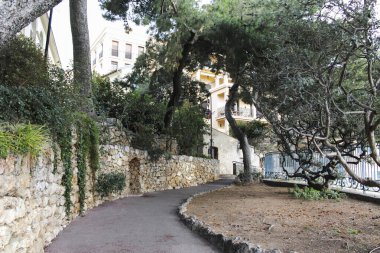 Monte CARLO, Monako - 26 Ocak 2024: Monte Carlo, Monako 'nun Muhteşem Panoraması