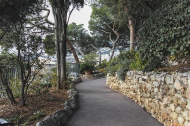 Monte CARLO, Monako - 26 Ocak 2024: Monte Carlo, Monako 'nun Muhteşem Panoraması