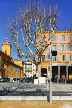 GÜZEL, FRANCE - 28 Ocak 2024: Nice, Provence Alpes-Cote d 'Azur, Fransa' nın Muhteşem Panoraması