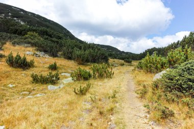 Amazing Landscape of Rila mountain near The Fish Lakes (Ribni Ezera), Bulgaria