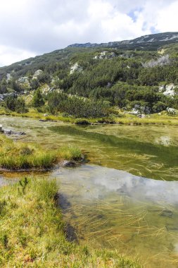 Amazing Landscape of Rila mountain near The Fish Lakes (Ribni Ezera), Bulgaria