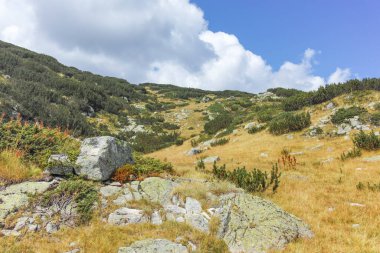 Amazing Landscape of Rila mountain near The Fish Lakes (Ribni Ezera), Bulgaria