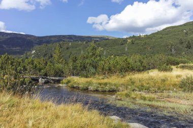 Amazing Landscape of Rila mountain near The Fish Lakes (Ribni Ezera), Bulgaria