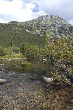 Amazing Landscape of Rila mountain near The Fish Lakes (Ribni Ezera), Bulgaria