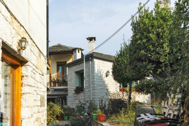 IOANNINA, GREECE - 27 AĞUSTOS 2023: Ioannina, Epirus, Yunanistan