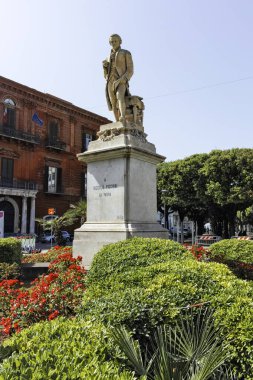 BARI, İtalya - 16 Mayıs 2024: Bari, Apulia Bölgesi, İtalya 'nın Eski Kasabası' nın inanılmaz manzarası