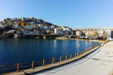 Eski Kavala kentinin Panorması, Doğu Makedonya ve Trakya, Yunanistan