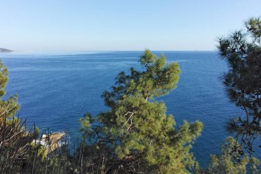 Eski Kavala kentinin Panorması, Doğu Makedonya ve Trakya, Yunanistan