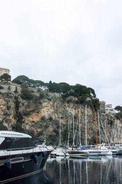 Monte CARLO, Monako - 26 Ocak 2024: Monte Carlo, Monako 'nun Muhteşem Panoraması
