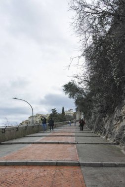 Monte CARLO, Monako - 26 Ocak 2024: Monte Carlo, Monako 'nun Muhteşem Panoraması