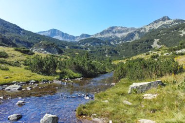 Amazing Summer landscape of Pirin Mountain near Banderitsa River, Bulgaria