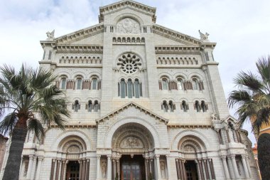 Monte CARLO, Monako - 26 Ocak 2024: Monte Carlo, Monako 'nun Muhteşem Panoraması