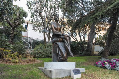 Monte CARLO, Monako - 26 Ocak 2024: Monte Carlo, Monako 'nun Muhteşem Panoraması