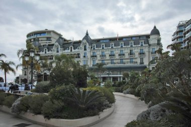 Monte CARLO, Monako - 26 Ocak 2024: Monte Carlo, Monako 'nun Muhteşem Panoraması