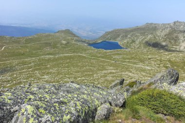 Bulgaristan 'ın Kalin zirvesi yakınlarındaki Rila Dağı' nın şaşırtıcı manzarası