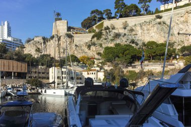Monte CARLO, Monako - 26 Ocak 2024: Monte Carlo, Monako 'nun Muhteşem Panoraması