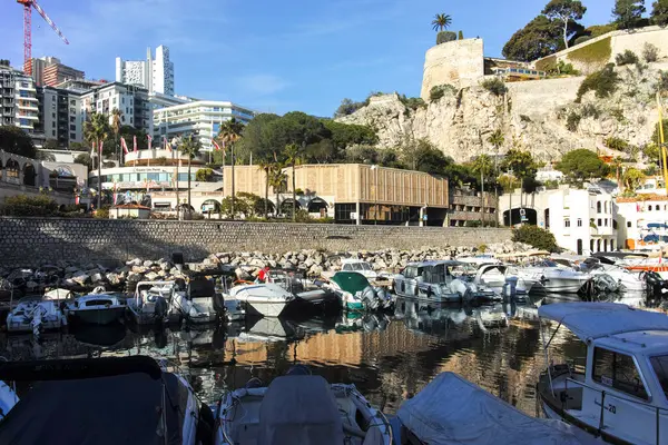Monte CARLO, Monako - 26 Ocak 2024: Monte Carlo, Monako 'nun Muhteşem Panoraması